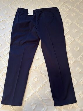 NWT Women’s Stylus Navy cotton Cropped Pants
